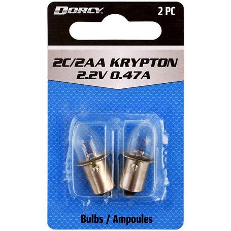 DORCY INTERNATIONAL 2-Pack 2C/2 'AA' Kpr104 Krypton Bulb