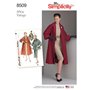 Simplicity US8509R5 8509 R5 Patrons de Manteau ou Veste Vintage pour Femme