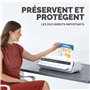 Fellowes pochettes de plastification Admire pré-pliées Easy Fold, A4 80 microns lot de 25, finition brillante