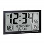 Marathon Denver-Horloge Murale Radio-pilotée-Horloge numérique Grand écran-Calendrier Radio-piloté-Grand Affichage Grands Chiffr