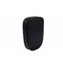 Coussin Rectangle Dossier Sissy Bar Noir Pad Moto Universel pour Harley