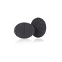 Velcro (R) Marque Attaches Dos adhésif pour Tissus : Aucune Couture nécessaire – 2,5 cm x 3/4 ovales, 8 Jeux – Noir