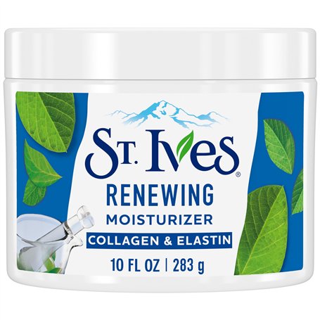 St Ives Hydratant pour le visage au collagène intemporel pour la peau 10 oz