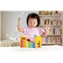 Hape Banc à Marteler avec Xylophone - Jouet Musical en Bois pour Enfant - Instrument d'Éveil et de Motricité pour Bébé dès 12 Mo