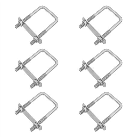 TTQiAnJ 6 Pièces Boulon en U M8x40x100mm