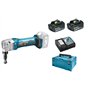 Grignoteuse 18 V Li-Ion (2x3.0 Ah) en coffret MAKPAC - MAKITA DJN161RFJ