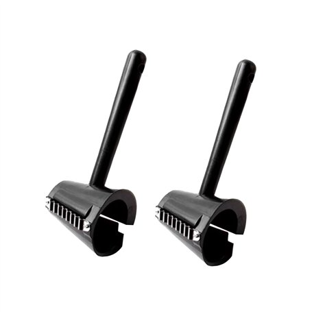 Ensemble de 2 Spiraliseurs de Légumes – Taille Crayon Legume Noir pour Légumes avec Entonnoir