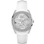 Guess Femme Analogique Quartz Montre avec Bracelet en Cuir W0627L4