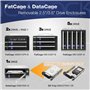 ICY DOCK Backplane Cage, Rack Mobile, boitier de Cage avec tiroir Hot Swap pour 3 x HDD / SSD 2,5" ou 3,5" SAS II / SATA III 6Gb
