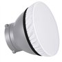 NEEWER SF-7IN Diffiseur Blanc 180 mm Pack de 2 Accessoires pour Adoucir la Lumière - Pratique pour Réflecteur
