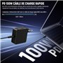 NEEWER Chargeur USB C 100W avec Câble USB C 100W Charge Rapide, Chargeur Mural GaN Adaptateur d'Alimentation AC pour NEEWER HB80