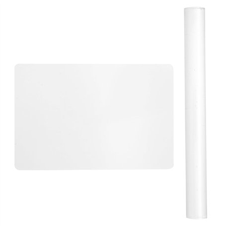 ULTNICE Ensemble Outils En Acrylique Pour Modelage D’Argile Plaque Rectangulaire Avec Grille Et Rouleau Solide Pour PâTe Et Pote