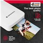 AGFA Photo - Realipix Mini P - Imprimante Photo Format 5,3 x 8,6 cm Via Bluetooth - Sublimation Thermique 4Pass