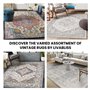 Livabliss Wicklow Tapis Vintage - Tapis de Salon, Salle à Manger, Chambre, Cuisine - Boheme Chic, Design Traditionnel Oriental M