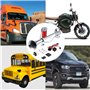 Rupse Klaxon Camion 12V 450mm Longueur Trompette Corne 150db 12V Haut Parleur de Voiture Camions Motos et SUV