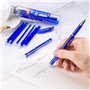 kit de stylo à bille effaçable Pour effacer, recharge effaçable Recharge Stylos effaçables Effacement 2 à encre gel 0,5mm+20 min
