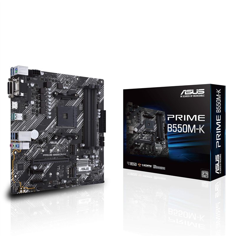 ASUS Prime B550M-A WIFI II AMD B550 Socket AM4 micro ATX