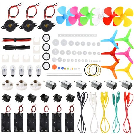 Sntieecr 6 Set 131 PCS DC Motors Kit