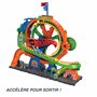 Hot Wheels Coffret Grande Roue City, avec 1 Voiture et Grande Roue activée par Les Enfants avec Effets sonores et Lumineux façon