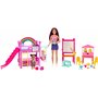Barbie Coffret Garderie Skipper Premiers Jobs Puéricultrice avec 3 Poupées