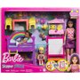 Barbie Coffret Garderie Skipper Premiers Jobs Puéricultrice avec 3 Poupées, Meubles Et Plus De 15 Accessoires Thématiques, Jouet