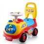 VEVOR Voiture à pousser pour tout-petits 1-3 ans porteur auto pour enfants avec volant musical et klaxon