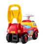 VEVOR Voiture à pousser pour tout-petits 1-3 ans porteur auto pour enfants avec volant musical et klaxon, jouet à monter assis p