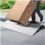 VEVOR Rampe de Seuil Hauteur 7,6 cm Rampe de Portes pour Fauteuil Roulant Capacité de Charge 362,8 kg en Aluminium Rampe Modulai