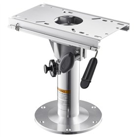 VEVOR Pied de Siège de Bateau Réglable en Hauteur 34-49 cm