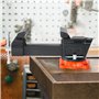 VEVOR Étau Établi Polyvalent Largeur Mâchoire 127 mm, Étau Atelier Fonte Ductile, Ouverture Maximale de Mâchoire 125 mm, avec En
