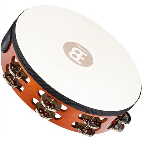 Meinl Tambourin africain Avec peau Acier Marron
