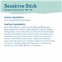 BLUE LIZARD Sensitive Mineral Sunscreen Stick - No Chemical Actives - SPF 50+, 0.5 Ounce