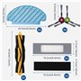 Ensemble de balai à franges pour Ecovacs Deebot Ozmo 920 950