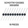 MMMO Diodes Schottky 30SQ050-10 pièces