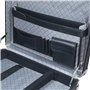 HMF 14651-02 Mallette en aluminium pour homme avec cadenas à combinaison Noir 45 x 33 x 11 cm