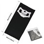 jtdeal Masque de Crâne, 3Pcs Masque Tête de Mort, Masque de Visage en Polyester Protection Poussière Bandana Moto pour Ski, Moto