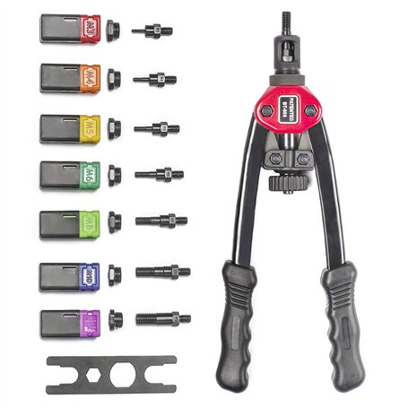 13" 330MM Blind Rivet Nut Gun Rivet Nut Tool Hand INSER NUT Tool Manual Mandrels M3 M4 M5 M6 M8 M10 M12 BT-605