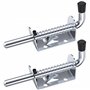 Lot de 2 Loquets à Ressort Robustes de 128mm
