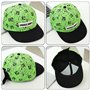 Miinnecraft Casquette de Baseball, 2 PCS Ensemble Casquette et Lunettes de Soleil Enfant Chapeau de Soleil Réglable Casquette de