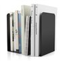 STARVAST 2Pcs Serre Livres en Métal en Forme de L 8 x 4 x 5.4Inch