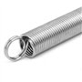 sourcing map Ressort de Traction Ressort de Tension Ressorts d'Extension 0.8mmx8mmx300mm 304 Inoxydable Acier Argenté
