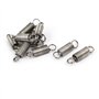 sourcing map Ressort de Traction Ressort de Tension Ressorts d'Extension 0.8mmx8mmx30mm 304 Inoxydable Acier Argenté 10pcs