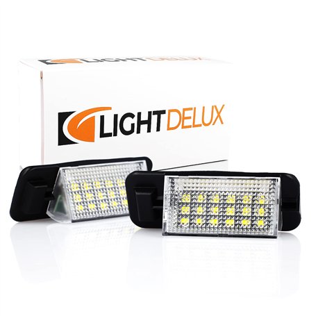 KFZTEILESCHNELLVERSAND24 éclairage de plaque minéralogique à lED pour bMW e36 berline bMW e36 coupé pour bMW e36 compact bMW bMW