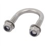 sourcing map 4pcs M6 Fil 304 Round Bend U Bolt Tuyau 20mm Dia extérieur
