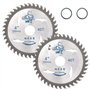 SI FANG Lot de 2 lames de scie circulaire TCT de 110 mm