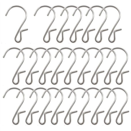 XINGSUI Crochet en forme de S de 25 pièces