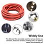 Fil électrique en silicone 16 AWG 6 mètres [Noir 3 m Rouge 3 m] Ligne de câble parallèle à 2 conducteurs souple et flexible Conn