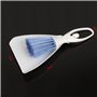 Jscarlife Mini pelle à poussière et brosse, set 2 en 1, Petit Balai et Pelle, Ensemble le meilleur Mini Balai à main, Bleu...