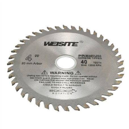 sourcingmap fendre roue Lame scie Disque 110mm x 20mm x 40T