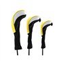 Namvo 3 pièces/Ensemble conducteur de Golf Bois tête Club Couvre équipement pôle Manchon de Protection Professionnel Golf Putter